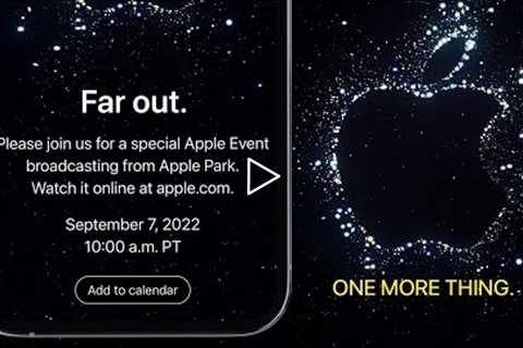iPhone 14 Apple Event Announced! Here's What We'll Get..