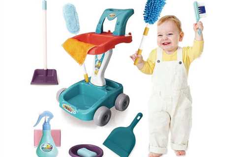 Faux Play Housekeeping Cleansing Toy Set for $29