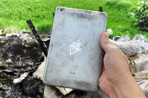 Restoration destroyed iPad | How To Restore iPad mini Cracked