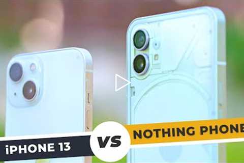 iPhone 13 vs Nothing Phone 1 | Camera Comparison