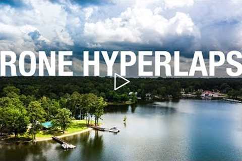 How to do a DRONE HYPERLAPSE - The EASY WAY