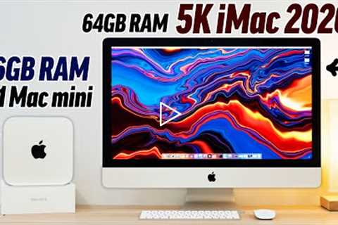 $899 M1 Mac mini vs $2,549 iMac 5K - Ultimate Comparison