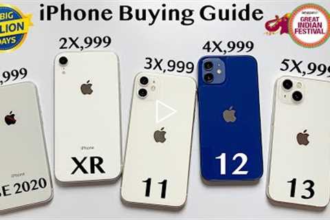 iPhone Buying Guide for Big Billion Days & Great Indian Festival Sale | Which iPhone You Should ..