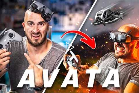 DJI AVATA | Learning How To Fly An FPV Drone From SCRATCH!?