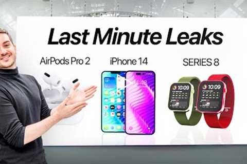 Apple September 2022 Event - Last Minute LEAKS!