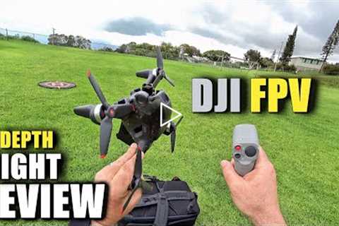 DJI FPV Drone Flight Test Review IN DEPTH + Motion Control & Fly More Kit [How Does It REALLY..