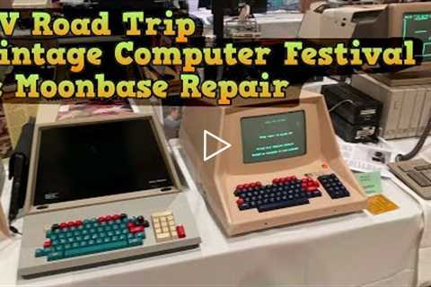 EV Roadtrip, Vintage Computer Festival, and Moonbase Repair