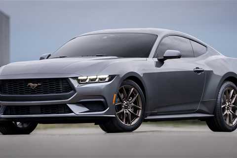 Ford Drops Manual Transmission Option From the 2024 Mustang EcoBoost