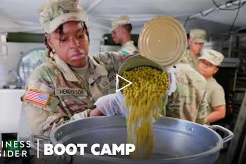 How Army Cooks Are Trained To Feed 800 Soldiers In The Field | Boot Camp | Business Insider