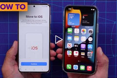 Switch from Android to iPhone with Move to iOS