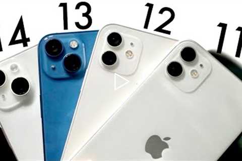 iPhone 14 Vs iPhone 13 Vs iPhone 12 Vs iPhone 11 Camera Comparison