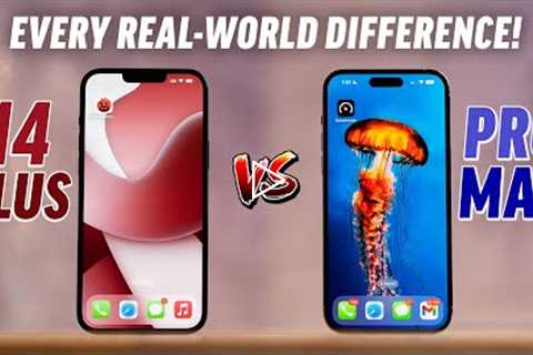 iPhone 14 Plus vs 14 Pro Max - NOT What We Expected..!