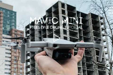 MAVIC MINI | URBAN FREESTYLE DRONE TUTORIAL W/CONTROLLER VIEW