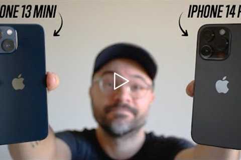 iPhone 14 Pro VS iPhone 13 Mini