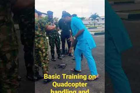 Basic Training on Quadcopter Handling and Aerial Photography..