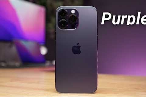 I Gave In and Bought a Deep Purple iPhone 14 Pro Max