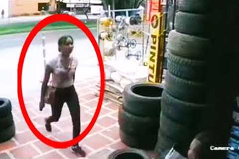 25 INCREDIBLE MOMENTS CAUGHT ON CCTV & SECURITY CAMERAS