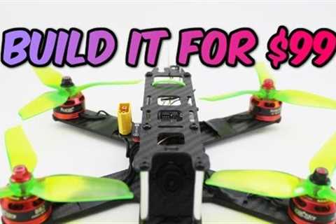 How to build a Pro FPV Racing DRONE for ONLY $99 Full Build guide + Giveaway