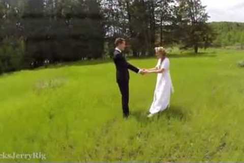 Beautiful Aerial Wedding Photography - DRONE FAIL!!