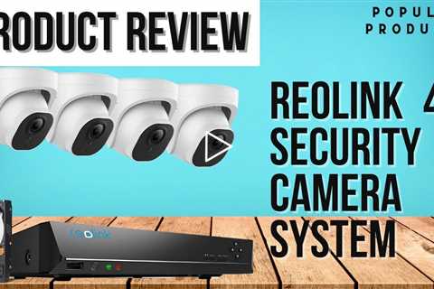 Reolink 4k Security Camera System Review - Reolink POE NVR Security System