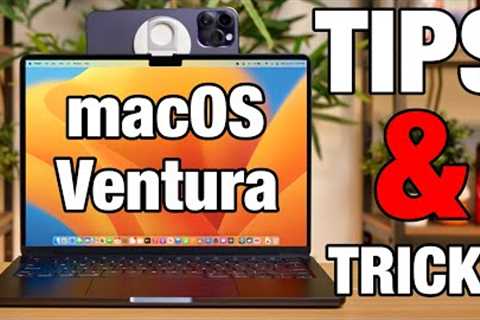 macOS Ventura - 15 TIPS & TRICKS!