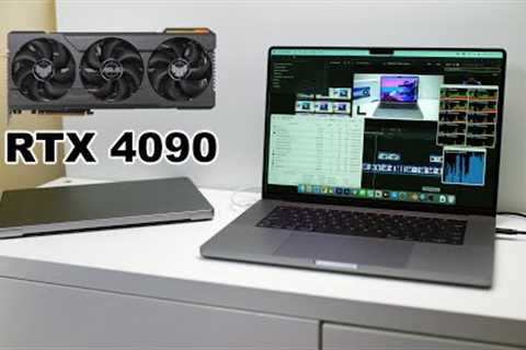 RTX 4090 v 32 Core M1 Max MacBook Pro 16. WHICH ONE IS FASTER