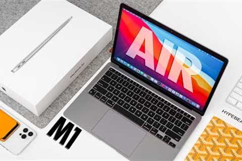 Macbook Air M1 UNBOXING and REVIEW - 2020