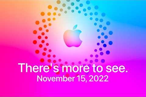 SURPRISE November Apple Event!