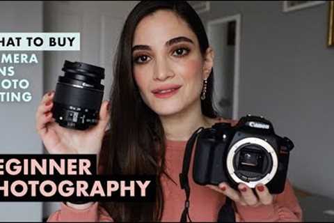 Best Camera, Lenses & Photo Editing For Beginner Photography