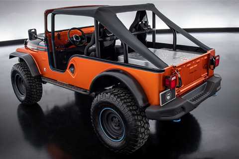 Mopar Brings Electromod CJ Jeep Wrangler, Motocross Ram 1500 TRX To SEMA 2022