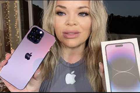 ASMR Unboxing NEW Apple iPhone 14 Pro Max (lofi, tapping, tracing, scratching) ~SUPER TINGLY~