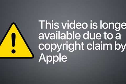 Apple Wants To Ban This Video