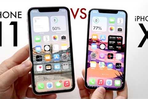 iPhone 11 Vs iPhone X In 2022! (Comparison) (Review)