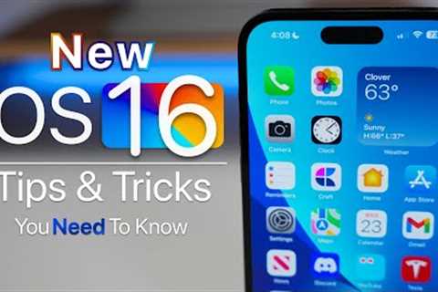 iOS 16 New Tips and Tricks You Need To Know