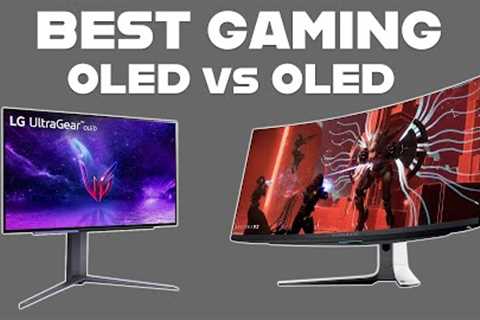 The Best GAMING MONITOR - LG 27'''''''' UltraGear OLED 240Hz vs ALIENWARE AW3423DW 34 QD-OLED in 4K ..