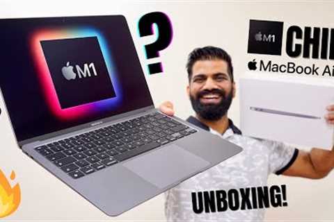 Apple M1 Chip MacBook Air 2020 Unboxing & First Look - Crazy Powerful Machine🔥🔥🔥