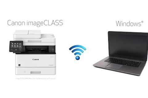 Wi-Fi Setup with a Windows PC for Canon imageCLASS