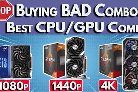 🛑STOP🛑 Buying Bad Combos! Best CPU and GPU Combo 2022