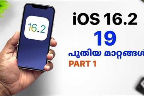 iOS 16.2 changes in Malayalam - Part 1 (new update in iPhone)