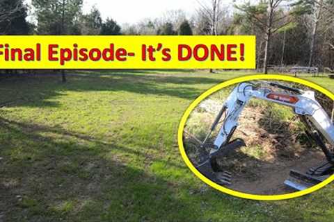 IT''S DONE! 4k Drone property tour AFTER look of 20 acre Southern Illinois project property