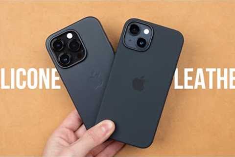 Apple Silicone vs Leather Case for iPhone 14 / 14 Pro: Which Is Best?