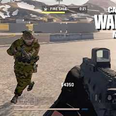 WARZONE MOBILE RUNS CRAZY SMOOTH on IPHONE!! iOS BETA GAMEPLAY ( Max Graphics)