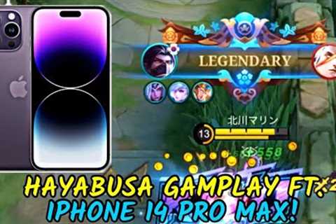 MY FIRST HAYABUSA GAMEPLAY USING THE NEW IPHONE 14 PRO MAX!!