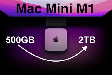 Apple Mac Mini M1 (A2348) SSD Upgrade 500 to 2TB