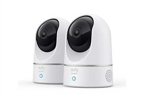 eufy Solo IndoorCam P24 (2K, 2-Cam Package, Pan & Tilt) for $99