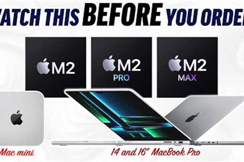 NEW M2 Pro MacBook Pros & Mac mini - Should YOU Upgrade?