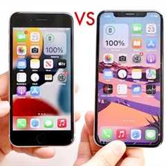 iPhone SE (2022) Vs iPhone X! (Comparison) (Review)
