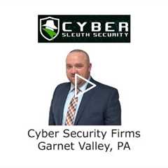 Cyber Security Firms Garnet Valley, PA - Cyber Sleuth Security