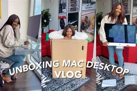 VLOG: Unboxing iMac 27” Desktop | Shopping | Life-Talk| Weekly Vlog