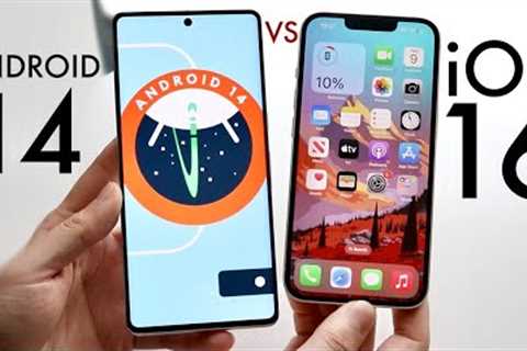 Android 14 Vs iOS 16